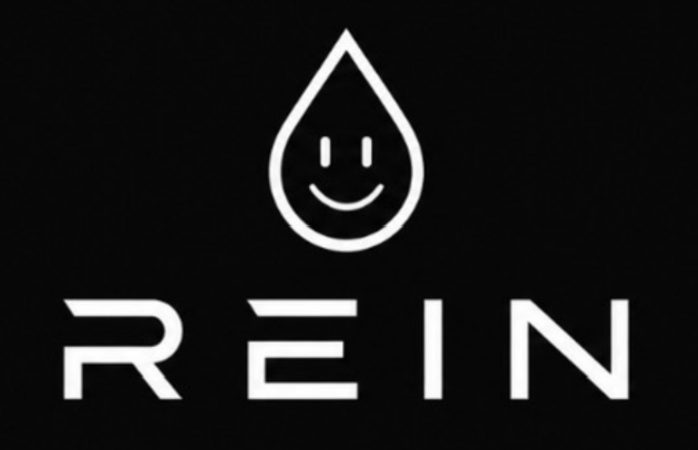 REIN logo met smiley druppel